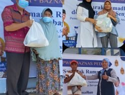 Berbagi Senyum, PWI Bengkulu Salurkan Paket Sembako