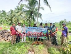 Desa Lemeupit Bagi BLT DD, Titik Nol Jalan Lingkungan Dusun III Mulai Berjalan