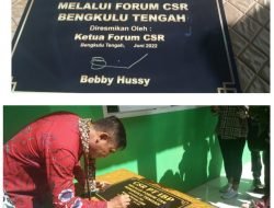 Bebby Hussy Tanda Tangan Prasasti CSR PT IPB, SMK Nusantara Terima Kelas Baru