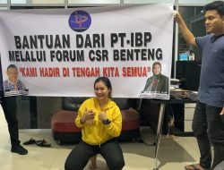 PT. IBP Salurkan Bantuan Untuk Korban Banjir,Bebby Hussy: Kami Turut Berduka Dengan Musibah Ini