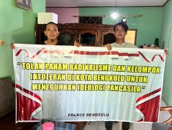 Polres Bengkulu Menggandeng komunitas Bengkulu Fillah Untuk Tolak Paham Radikalisme dan AntiToleran