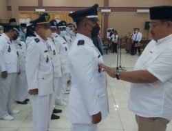 Sesda kota Bengkulu Lantik Pejabat EselonII dan Iv,Arif:Ini Amanah !