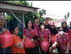 Gandeng PMI, PSMTI Berbagi Paket Makan Siang Untuk Korban Banjir