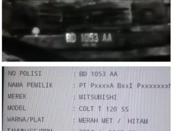 Diduga Mobil Tebakar di SPBU KM 8 Gunakan Plat Palsu