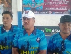 12 Club Futsal Semarakan  HDKD di Bengkulu