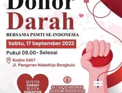 17 September PMI Donor Darah,Dandim: TNI Selalu Siap Untuk Kemanusiaan