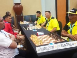 Raih Poin Penuh Catur Bengkulu Melenggang