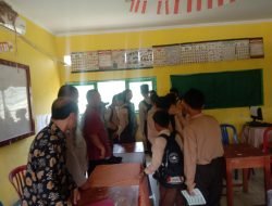 Bersama Pihak Sekolah dan Kepala Desa, Polsek Talang Empat Mediasi Kasus Perkelahian Antar Siswa