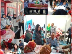 Bersama PSMTI dan PMI,Lapas Bentiring Berdonor