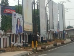 Politisi Jiwa Kerdil,Rusak Baliho Iryanka Aditya