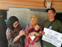 Sakit Jantung Bocor, Warga Talang Pauh dibantu Lina Tandri dan Bengkulu Berbagi Berkah