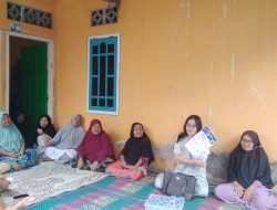 Kampanye Tatap Muka Iryanka Aditya Sapa Warga Sumber Jaya kampung Melayu