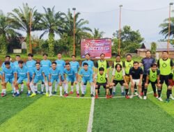 Meriahkan Hari Pemasyarakatan ke 60 Wartawan Sempat Tahan Rutan Malabero  1-1, Skor Akhir Rutan Unggul 2:1