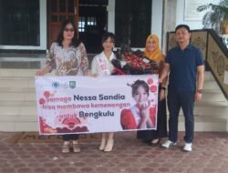 Wakili Bengkulu,Nessa Sandia:Terimakasih PSMTI