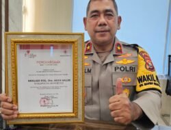 Peduli Kemanusiaan, Brigjend Pol Agus Salim Dapat Penghargaan