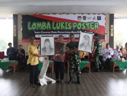 Peduli Generasi Muda, Kodim 0407 KB dan KPU Kota Bengkulu Gelar Lomba Lukis Poster