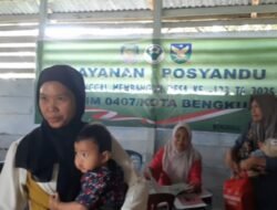 Penyuluhan PosyanduSatgas TMMD Kodim 0407/Kota Bengkulu Gelar Sosialisasi 