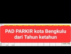 PAD Parkir Kota  Bengkulu ?