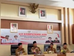 ASN Pemprov Ikut Ujian Kopetensi,Sekda:Untuk Meningkatkan Mutu Pelayanan