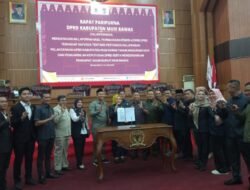 DPRD Musi Rawas Gelar Rapat Paripurna Bahas Raperda Pertanggungjawaban Pelaksanaan APBD 2024