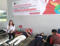 Peringati HUT RI ke 80,Kanwil PAS Gelar Pelayanan Kesehatan