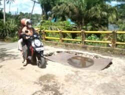 Jalan dan Jembatan Desa Lubuk Jale Rusak, Tejo:Siap Dibangun,Sudah Titik Nol