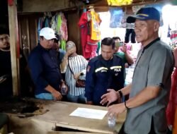 Perindag Tertibkan Pedagang Jalan Salak Raya