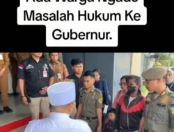 Ada warga Ngadu Ke Gubernur,Ini Tanggapan Kapolda
