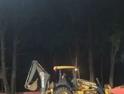 Dukung Asri Gempita,BPBD Kota Kirim Alat Berat