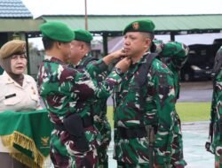 16 Prajurit Ikuti Tradisi Kenaikan Pangkat Kodim 0407 KB