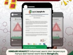 Nama Dicatut, Ade Mahfud : Waspada Penipuan Mengatasnamakan Bank Bengkulu
