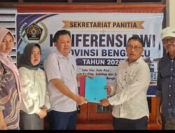 Marshal Abadi Ketua PWI,Sukatno Ketua Dewan Kehormatan  PWI Bengkulu ?