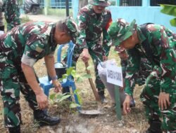 Diwarnai Penghijauan dan Baksos,TMMD 130 Resmi Dibuka