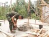 Ini Pogres Rumah Layak Huni Pada Program TMMD ke-130 Kodim 0407/Kota Bengkulu