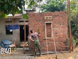 Program TMMD ke-130 Kodim 0407/Kota Bengkulu Wujudkan Mimpi Siti Ummulyati 