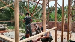 Mimpi Kateni Miliki Rumah Layak Huni Terwujud Dalam  Program TMMD ke-130 Kodim 0407/Kota Bengkulu